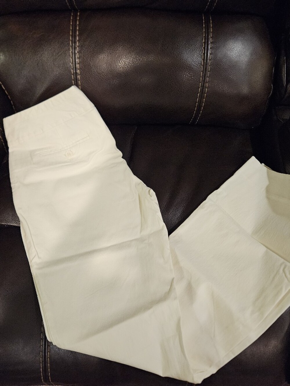 Women's Drew Fit "Exact STRETCH" NWOT CREAM Size 10 Pants From The Limited